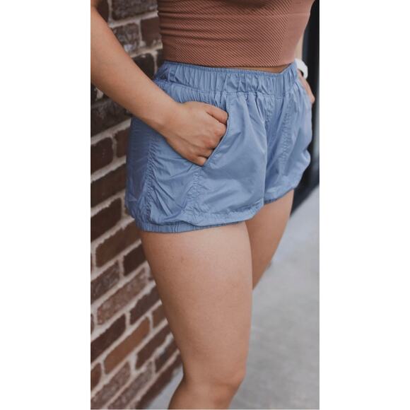 Free People Movement Sunshine Running Shorts Cosmic Sea M - Picture 1 of 7